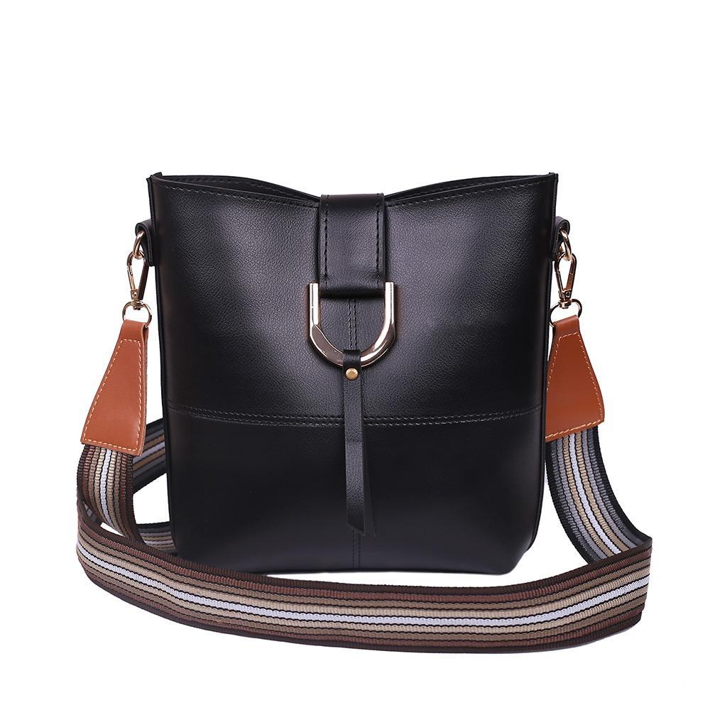 Grain PU Leather Crossbody Bag for Women's
