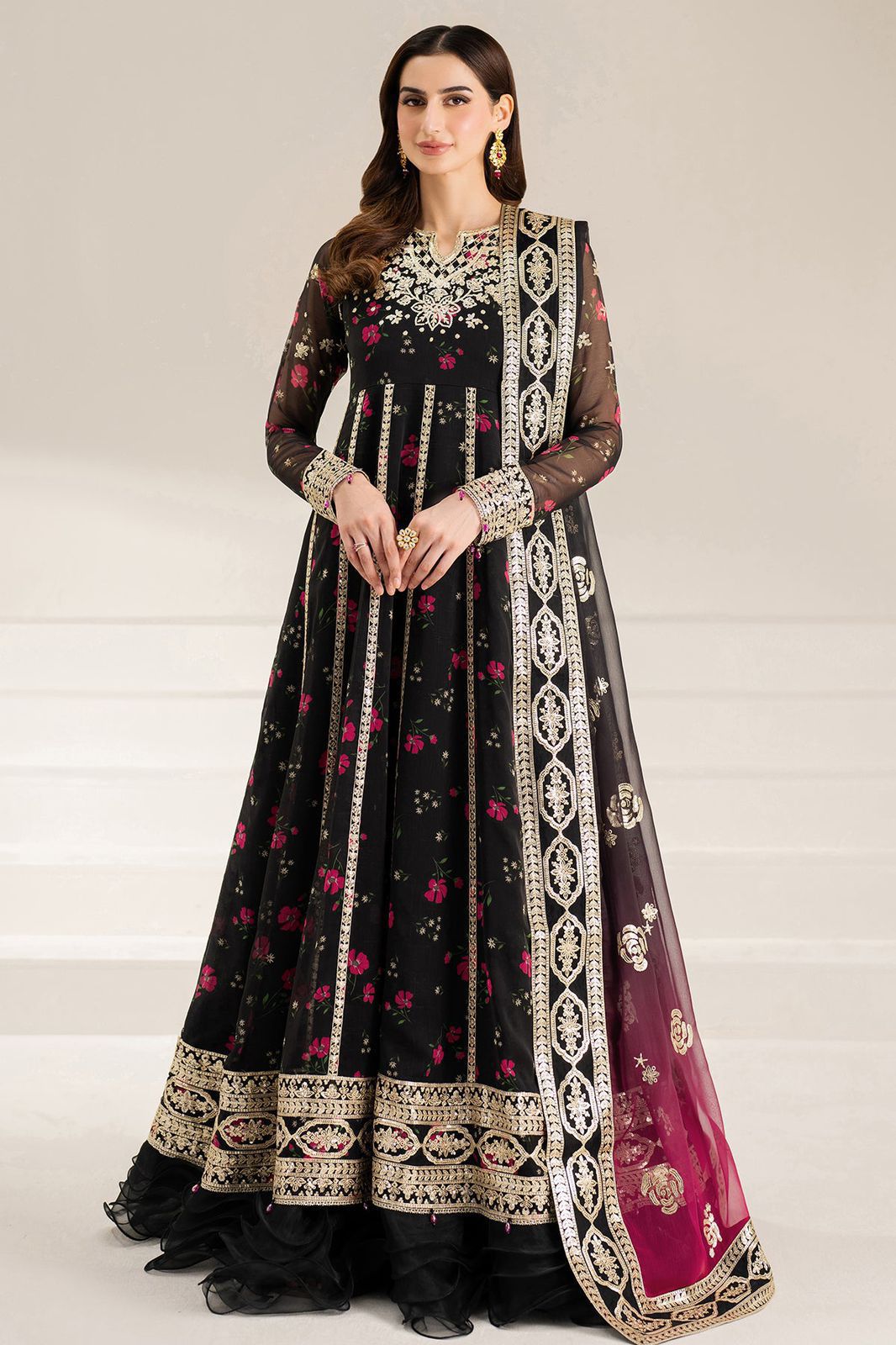 Most Demanding Edition 2026 – 3PC Lawn Digital Printed & Embroidered Unstitched Suit