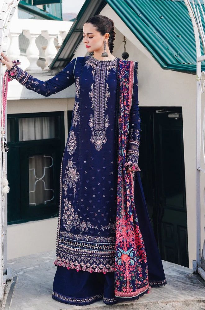 Most Demanded Edition 2026 – Heavy Embroidered 3PC Lawn Suit with Voil Dupatta
